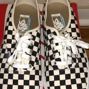 Checkered Vans